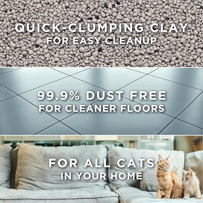 Purina Tidy Cats Free and Clean Unscented Clumping Cat Litter - 38 lb. Box - Image 4