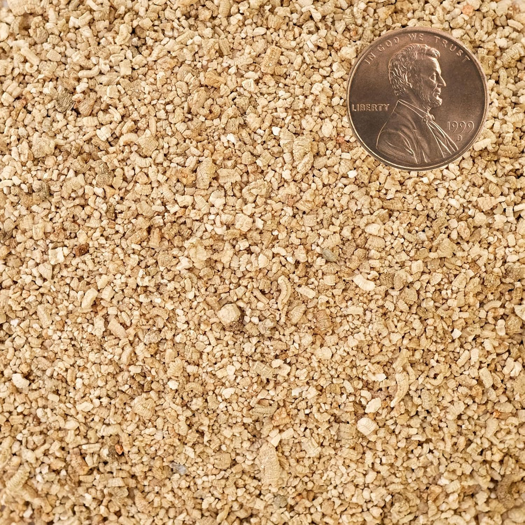 Organic Superfine Vermiculite for Indoor Gardening Plants and Mushrooms – Enhances Soil Aeration, Seed Germination, Rooting Cuttings – Small Packages and Bulk (Vermiculite Grade 1 - Superfine, 5 qt)
