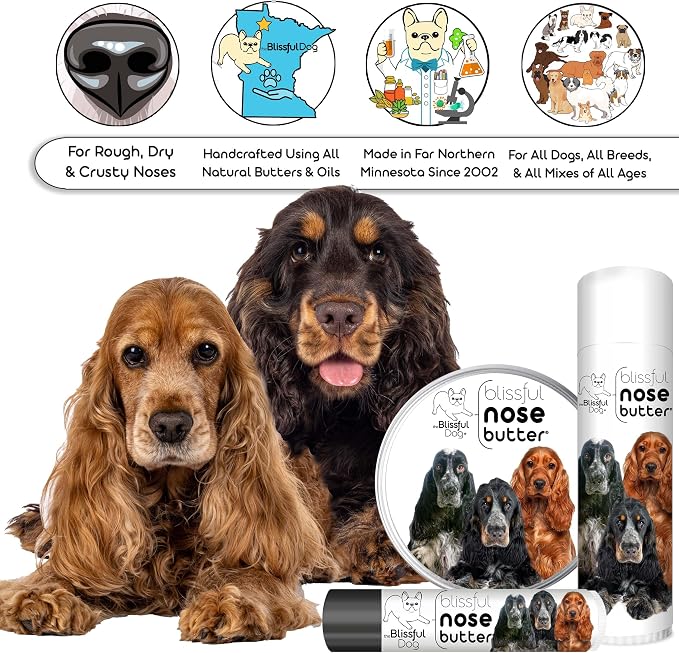 The Blissful Dog English Cocker Spaniel Unscented Nose Butter - Image 3