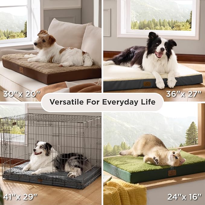 Bedsure Large Dog Bed for Crate - Image 7