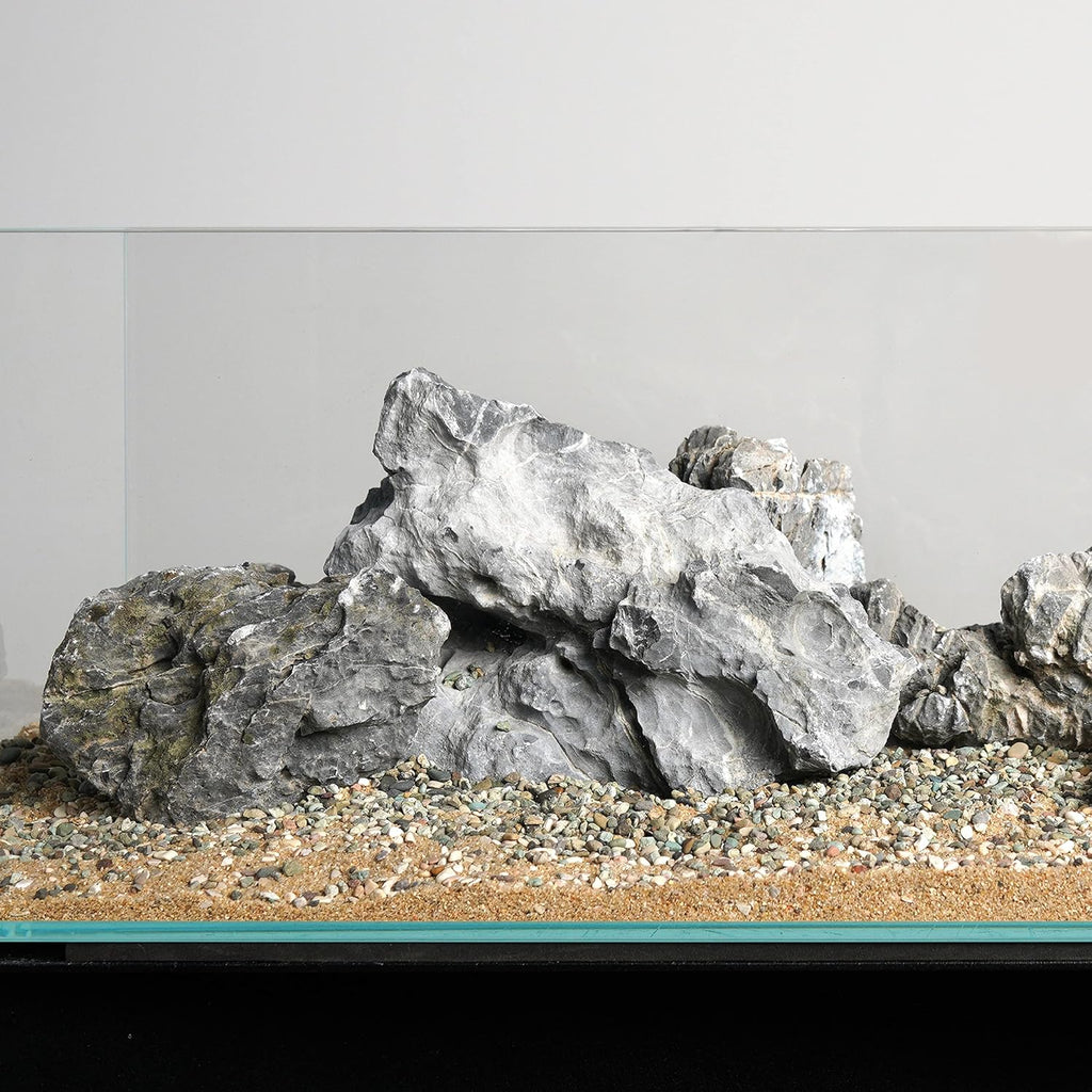 LANDEN Thoreau Aquarium Sand for Aquarium Landscape 2L(7lbs), Fish Tank Gravel, Pea Gravel for Landscaping, Coarse Sand for Plants, Aquarium Granite Sand, Fish Tank Decorative Sand, 2-3mm