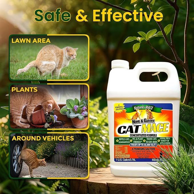 Nature's MACE Cat Mace Cat Repellent, Training Liquid Deterrent Tool, Makes 16 - Image 5