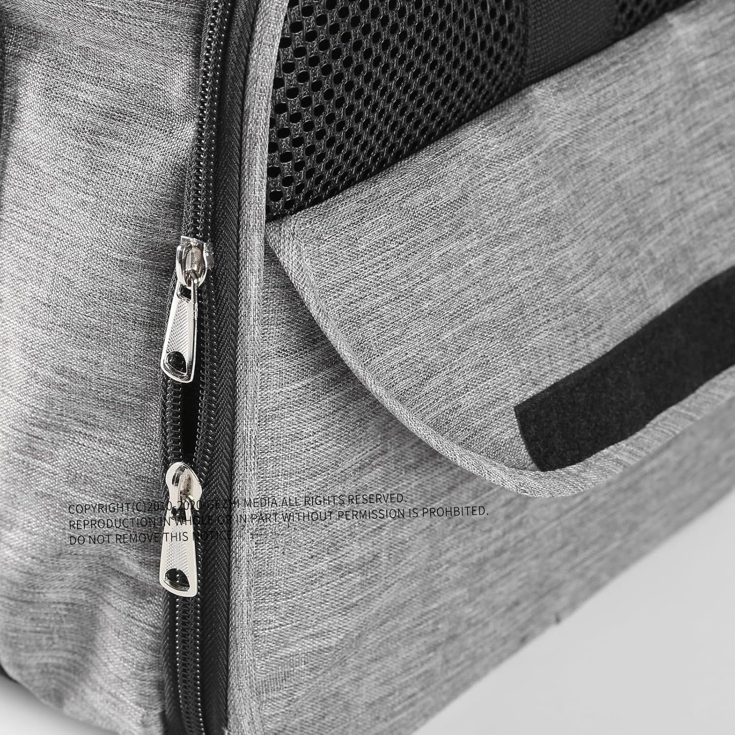 Pet Carrier Bag for Small Medium Cats Dogs Puppies up to 26 Lbs,Steel Frame Dog Carrier,pricacy-Oriented cat Carrier,Collapsible pet Carrier for Easy Storage (Black, Large:20.9"X12.6"X12.6")