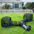 Outdoor Rainbow Cat Enclosures Playground, Outside House by MAKEPETLUCKY-WelcometoCatTunnelClub