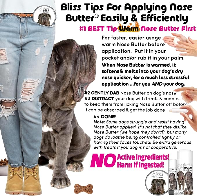 The Blissful Dog Neapolitan Mastiff Nose Butter - Image 4
