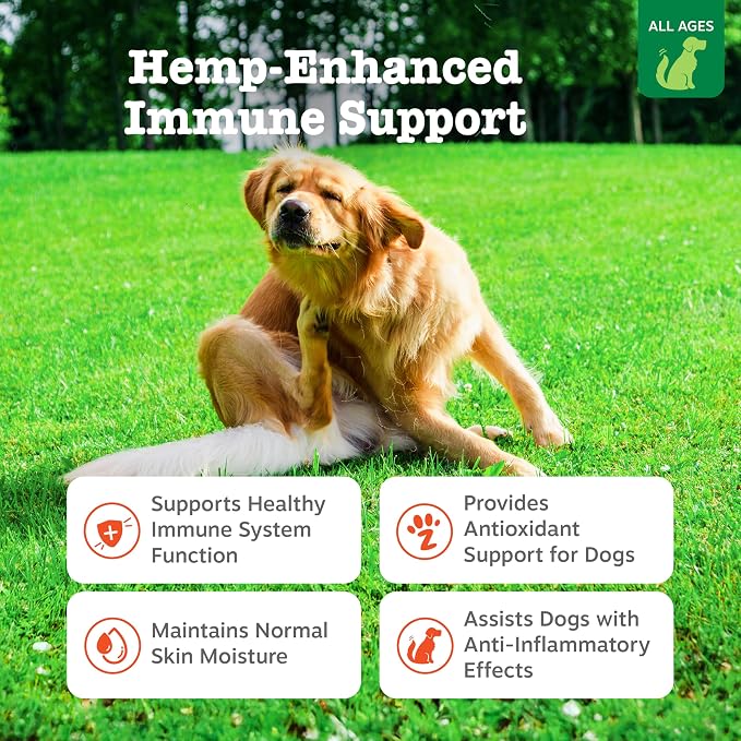 Zesty Paws Hemp Allergy Immune Bites - Image 2