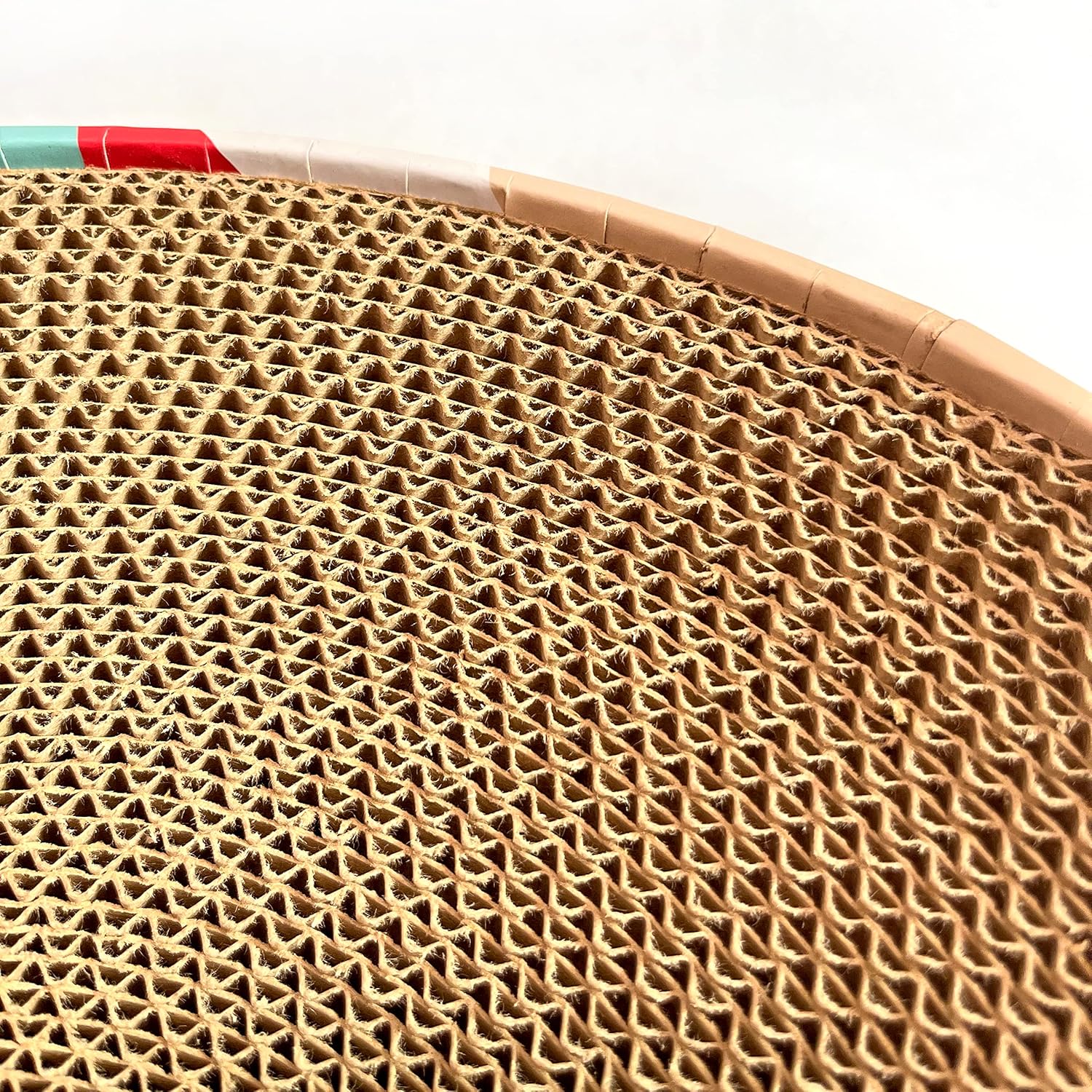 Cat Scratcher Lounge Bed - Lounge Couch for Indoor Cats Oval Shape 17"x13" Long Lasting Furniture